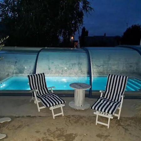 Chambre Bleue Avec Acces Plage Bourges Bagian luar foto