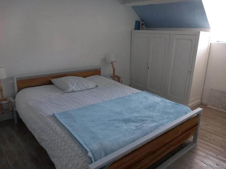 Chambre Bleue Avec Acces Plage Bourges Bagian luar foto