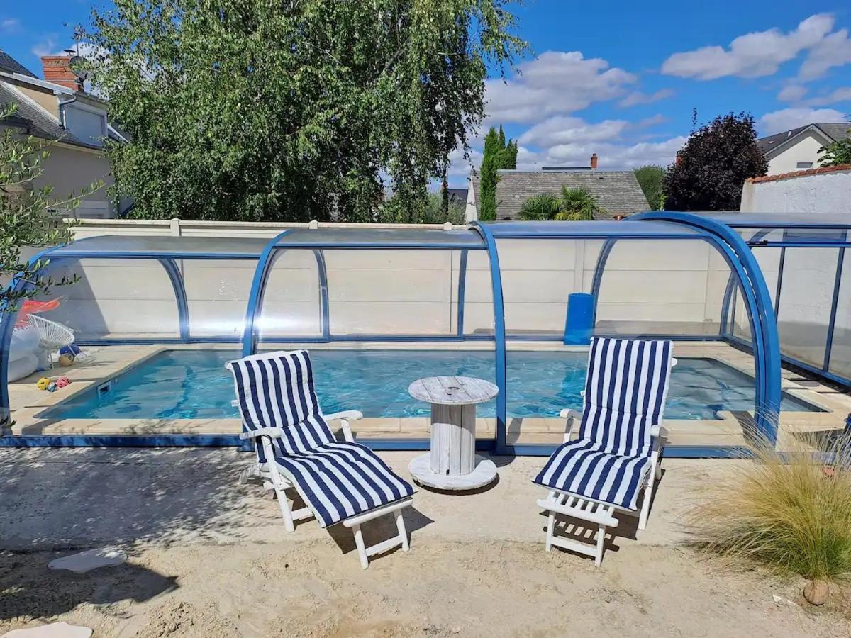 Chambre Bleue Avec Acces Plage Bourges Bagian luar foto